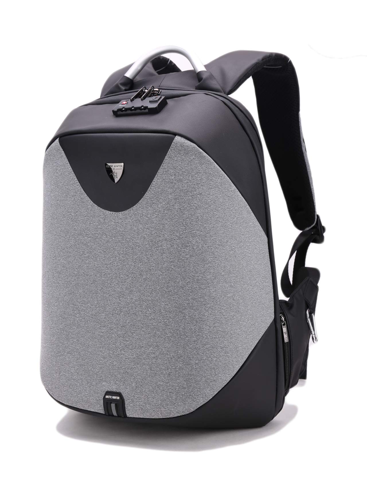 Classic Business Laptop Bag, Waterproof Anti theft Work Backpack with USB Charging Port for Men and Women